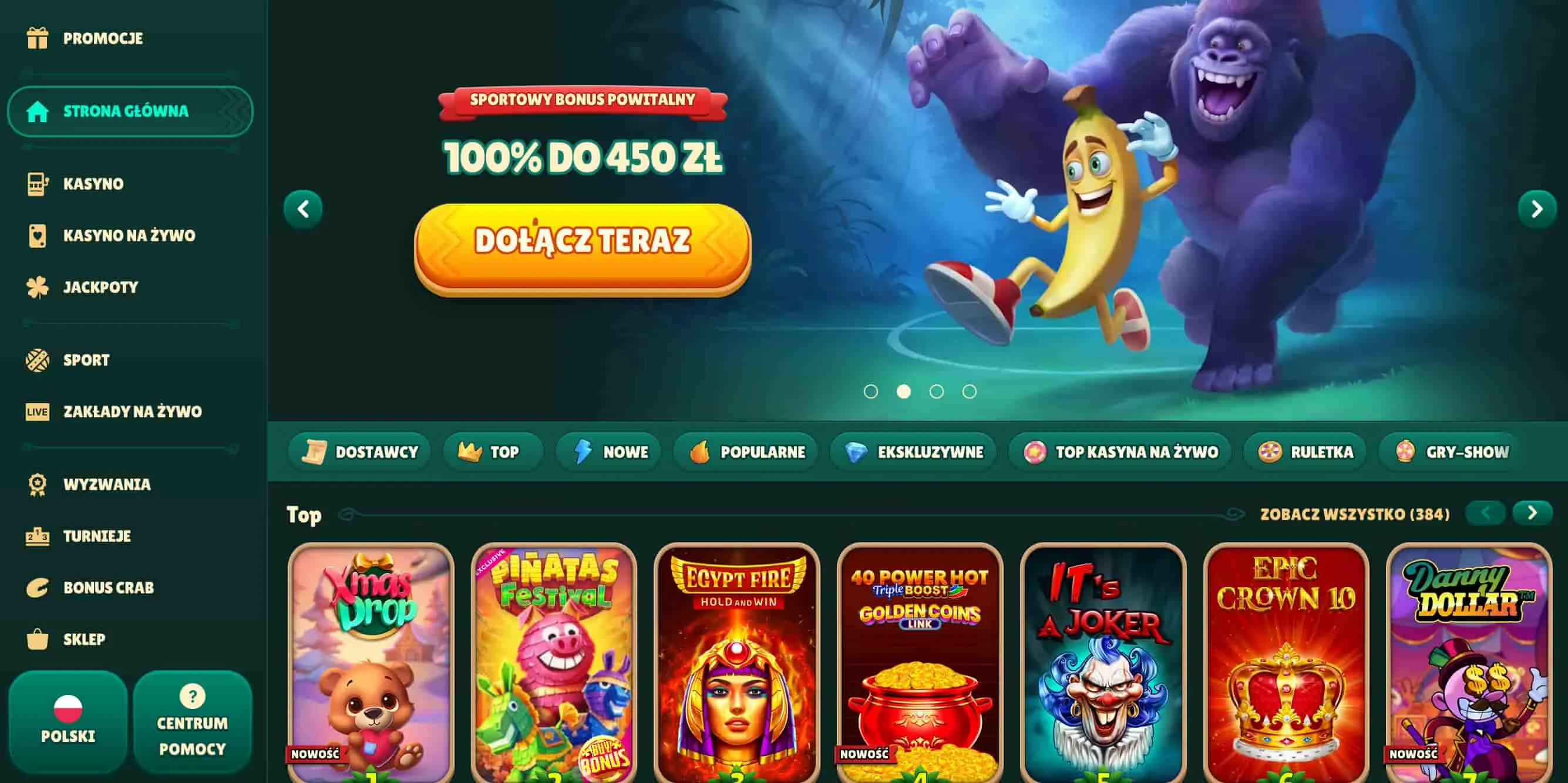 Bonus GoKong Kasyno — pakiet startowy i gratyfikacje Bonus GoKong Kasyno — pakiet startowy i gratyfikacje